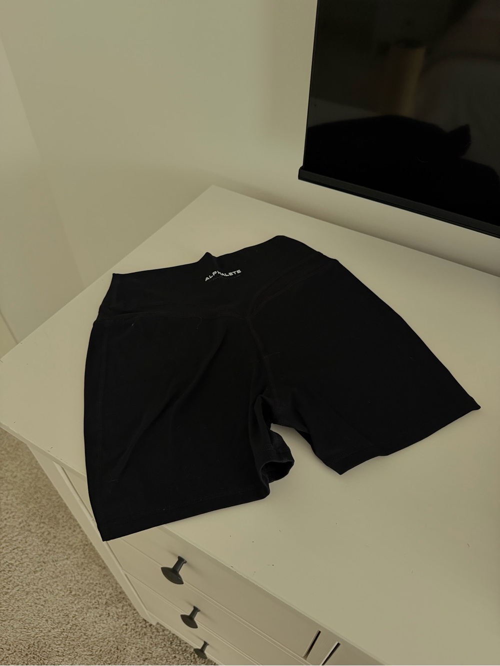 Alphalete Black Spanex Shorts